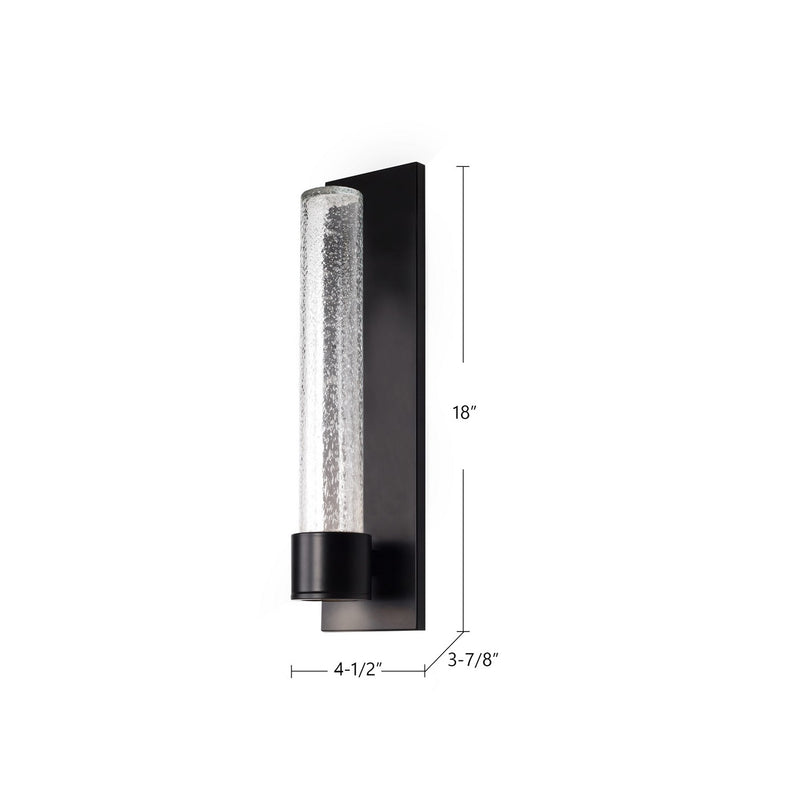 Kuzco Lighting - EW48212-BK - LED Wall Sconce - Copenhagen - Black