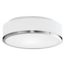Kuzco Lighting - FM6012-BN - LED Flush Mount - Charlie - Brushed Nickel