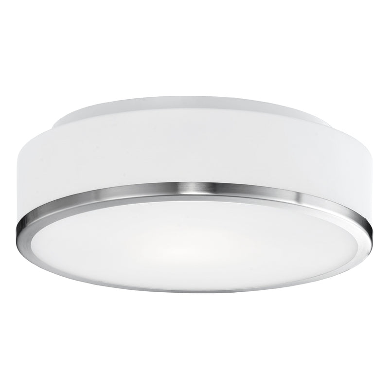 Kuzco Lighting - FM6012-BN - LED Flush Mount - Charlie - Brushed Nickel