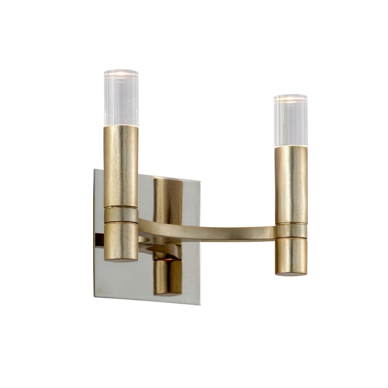 Corbett Lighting - 258-12-WSL - LED Wall Sconce - Nexus - Warm Silver Leaf