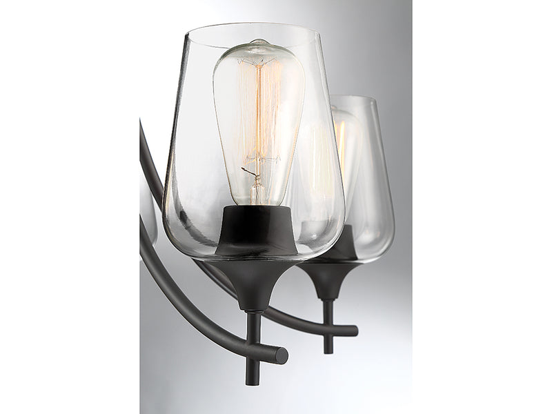 Five Light Chandelier<br /><span style="color:#4AB0CE;">Entrega: 4-10 dias en USA</span><br /><span style="color:#4AB0CE;font-size:60%;">PREGUNTE POR ENTREGA EN PANAMA</span><br />Collection: Octave<br />Finish: English Bronze