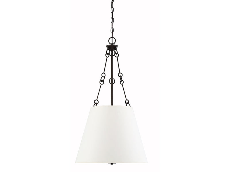 Four Light Pendant<br /><span style="color:#4AB0CE;">Entrega: 7-8 semanas en USA</span><br /><span style="color:#4AB0CE;font-size:60%;">PREGUNTE POR ENTREGA EN PANAMA</span><br />Collection: Austin<br />Finish: English Bronze