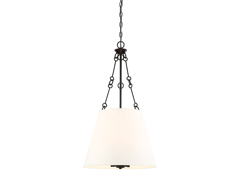 Four Light Pendant<br /><span style="color:#4AB0CE;">Entrega: 7-8 semanas en USA</span><br /><span style="color:#4AB0CE;font-size:60%;">PREGUNTE POR ENTREGA EN PANAMA</span><br />Collection: Austin<br />Finish: English Bronze