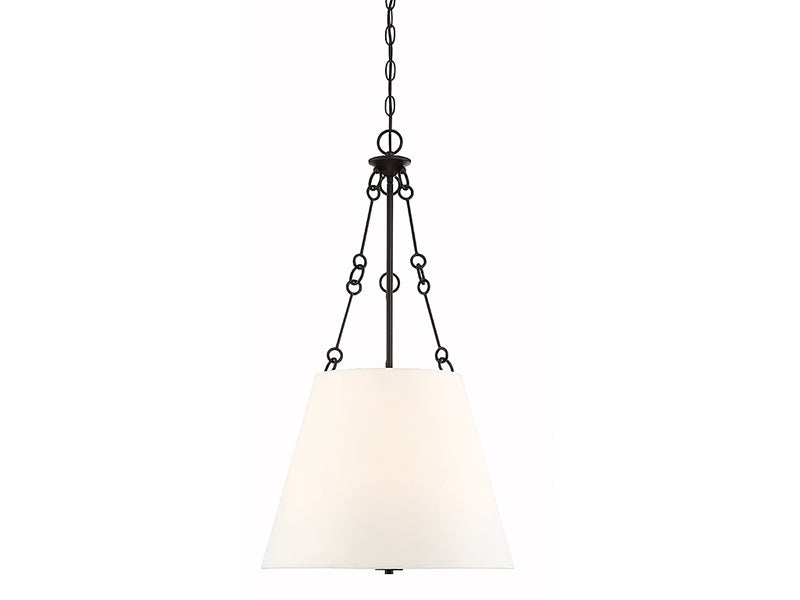 Four Light Pendant<br /><span style="color:#4AB0CE;">Entrega: 7-8 semanas en USA</span><br /><span style="color:#4AB0CE;font-size:60%;">PREGUNTE POR ENTREGA EN PANAMA</span><br />Collection: Austin<br />Finish: English Bronze