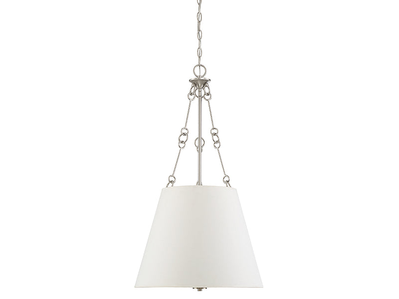 Four Light Pendant<br /><span style="color:#4AB0CE;">Entrega: 4-10 dias en USA</span><br /><span style="color:#4AB0CE;font-size:60%;">PREGUNTE POR ENTREGA EN PANAMA</span><br />Collection: Austin<br />Finish: Satin Nickel