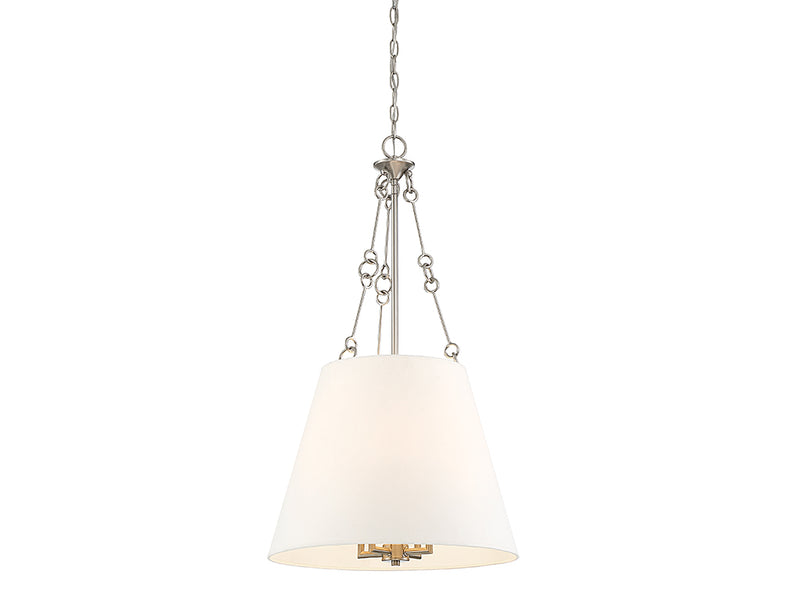 Savoy House - 7-2201-4-SN - Four Light Pendant - Austin - Satin Nickel