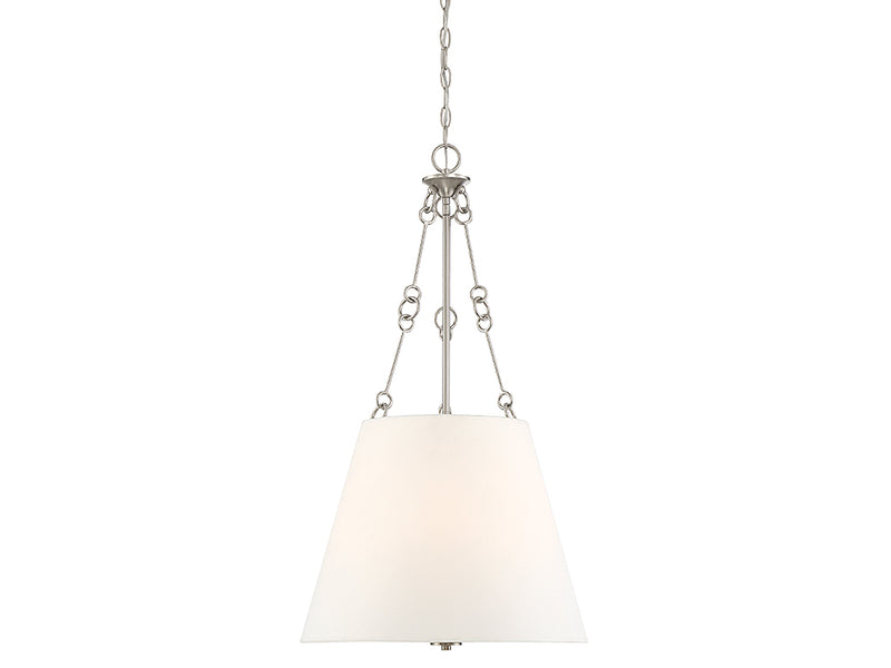 Four Light Pendant<br /><span style="color:#4AB0CE;">Entrega: 4-10 dias en USA</span><br /><span style="color:#4AB0CE;font-size:60%;">PREGUNTE POR ENTREGA EN PANAMA</span><br />Collection: Austin<br />Finish: Satin Nickel