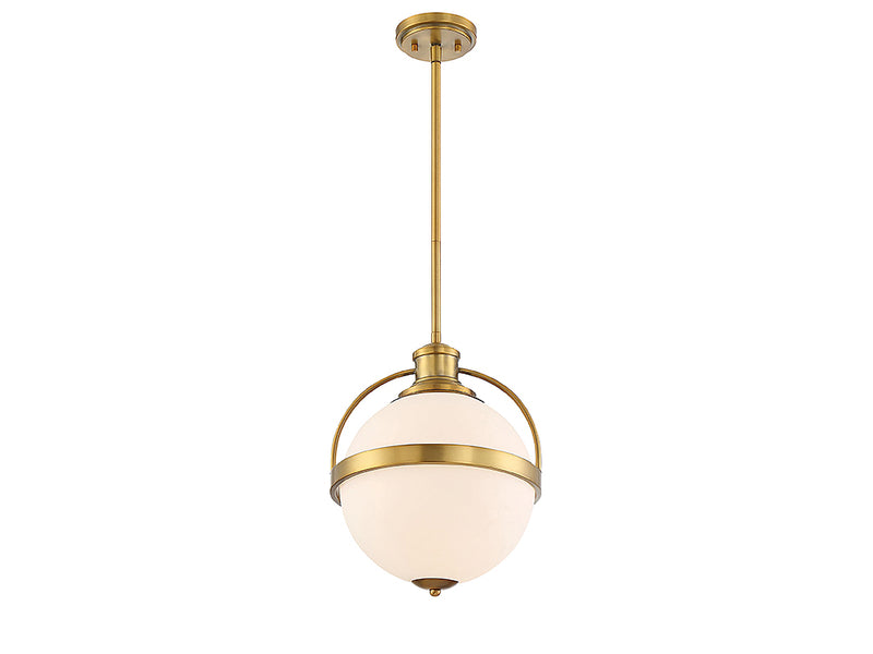 One Light Pendant<br /><span style="color:#4AB0CE;">Entrega: 4-10 dias en USA</span><br /><span style="color:#4AB0CE;font-size:60%;">PREGUNTE POR ENTREGA EN PANAMA</span><br />Collection: Westbourne<br />Finish: Warm Brass