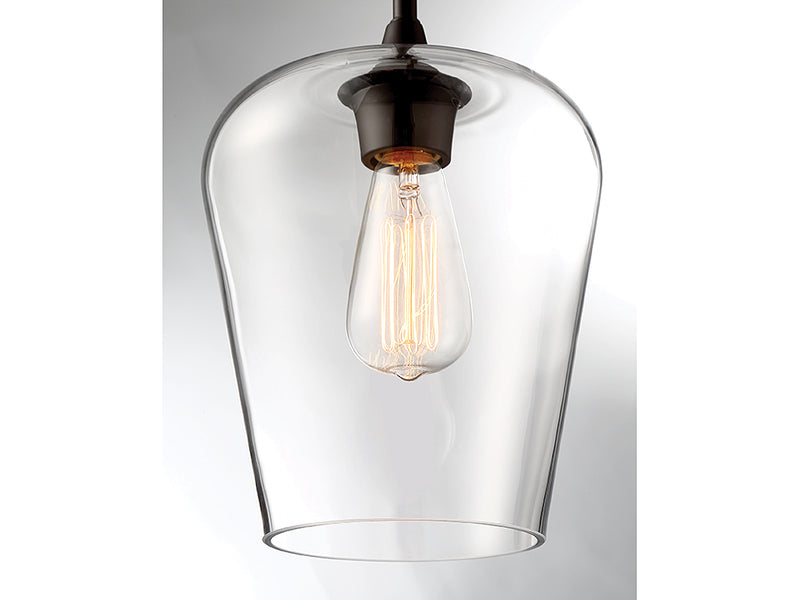 One Light Pendant<br /><span style="color:#4AB0CE;">Entrega: 4-10 dias en USA</span><br /><span style="color:#4AB0CE;font-size:60%;">PREGUNTE POR ENTREGA EN PANAMA</span><br />Collection: Octave<br />Finish: English Bronze