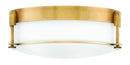 Hinkley - 3233HB - LED Flush Mount - Colbin - Heritage Brass