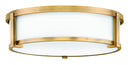 Hinkley - 3243BR - LED Flush Mount - Lowell - Brushed Bronze