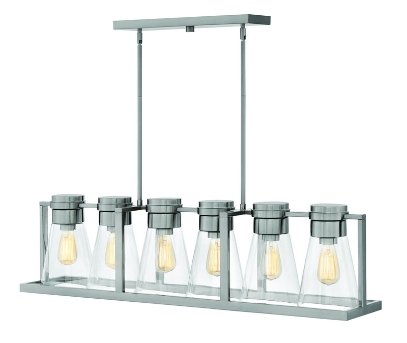 Hinkley - 63306BN-CL - LED Pendant - Refinery - Brushed Nickel