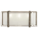 Minka-Lavery - 4563-098 - Three Light Bath - Tyson's Gate - Brushed Nickel w/Shale Wood