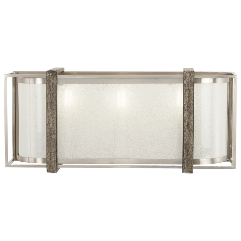 Minka-Lavery - 4563-098 - Three Light Bath - Tyson's Gate - Brushed Nickel w/Shale Wood