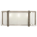 Minka-Lavery - 4563-098 - Three Light Bath - Tyson's Gate - Brushed Nickel w/Shale Wood