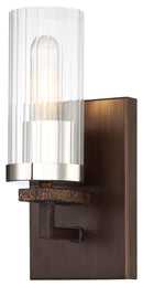 Minka-Lavery - 4601-101 - One Light Bath - Maddox Roe - Iron Ore w/Gold Dust Highlights