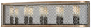 Minka-Lavery - 4685-107 - Five Light Bath - Marsden Commons - Smoked Iron w/Aged Gold