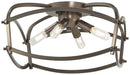 Minka-Lavery - 4779-281 - Four Light Flush Mount - Jupiter's Canopy - Harvard Court Bronze