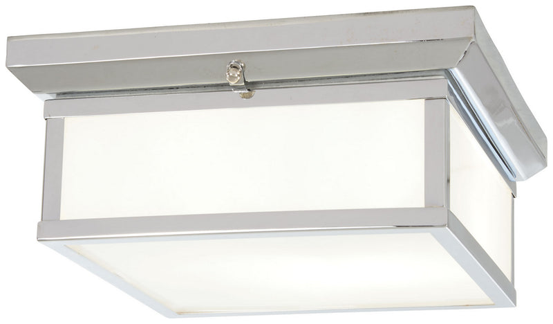 Minka-Lavery - 6919-77 - Two Light Flush Mount - Chrome