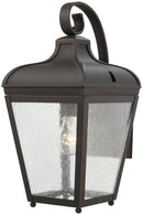 Minka-Lavery - 72481-143C - One Light Outdoor Wall Mount - Marquee - Oil Rubbed Bronze w/Gold Highlights
