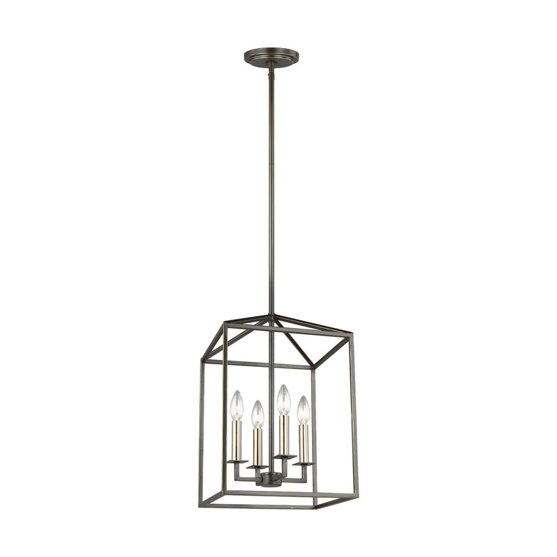 Four Light Hall / Foyer<br /><span style="color:#4AB0CE;">Entrega: 4-10 dias en USA</span><br /><span style="color:#4AB0CE;font-size:60%;">PREGUNTE POR ENTREGA EN PANAMA</span><br />Collection: Perryton<br />Finish: Bronze