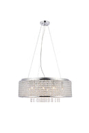 Elegant Lighting - V2914D24C/RC - Ten Light Pendant - Amelie - Chrome