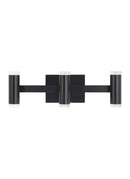 Visual Comfort Modern - 700BCDBS3HB-LED930 - LED Bath - Dobson II - Matte Black