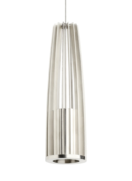 Visual Comfort Modern - 700FJEVOS - One Light Pendant - Evox - Satin Nickel