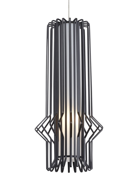 Visual Comfort Modern - 700FJSYRBS - One Light Pendant - Syrma - Satin Nickel