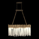 Varaluz - 309N06HG - Six Light Linear Pendant - Matrix - Havana Gold
