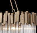 Eight Light Linear Pendant<br /><span style="color:#4AB0CE;">Entrega: 4-10 dias en USA</span><br /><span style="color:#4AB0CE;font-size:60%;">PREGUNTE POR ENTREGA EN PANAMA</span><br />Collection: Matrix<br />Finish: Havana Gold