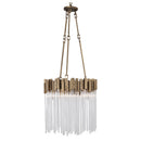 Six Light Pendant<br /><span style="color:#4AB0CE;">Entrega: 4-10 dias en USA</span><br /><span style="color:#4AB0CE;font-size:60%;">PREGUNTE POR ENTREGA EN PANAMA</span><br />Collection: Matrix<br />Finish: Havana Gold