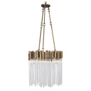 Six Light Pendant<br /><span style="color:#4AB0CE;">Entrega: 4-10 dias en USA</span><br /><span style="color:#4AB0CE;font-size:60%;">PREGUNTE POR ENTREGA EN PANAMA</span><br />Collection: Matrix<br />Finish: Havana Gold