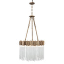 Six Light Pendant<br /><span style="color:#4AB0CE;">Entrega: 4-10 dias en USA</span><br /><span style="color:#4AB0CE;font-size:60%;">PREGUNTE POR ENTREGA EN PANAMA</span><br />Collection: Matrix<br />Finish: Havana Gold