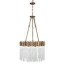 Six Light Pendant<br /><span style="color:#4AB0CE;">Entrega: 4-10 dias en USA</span><br /><span style="color:#4AB0CE;font-size:60%;">PREGUNTE POR ENTREGA EN PANAMA</span><br />Collection: Matrix<br />Finish: Havana Gold