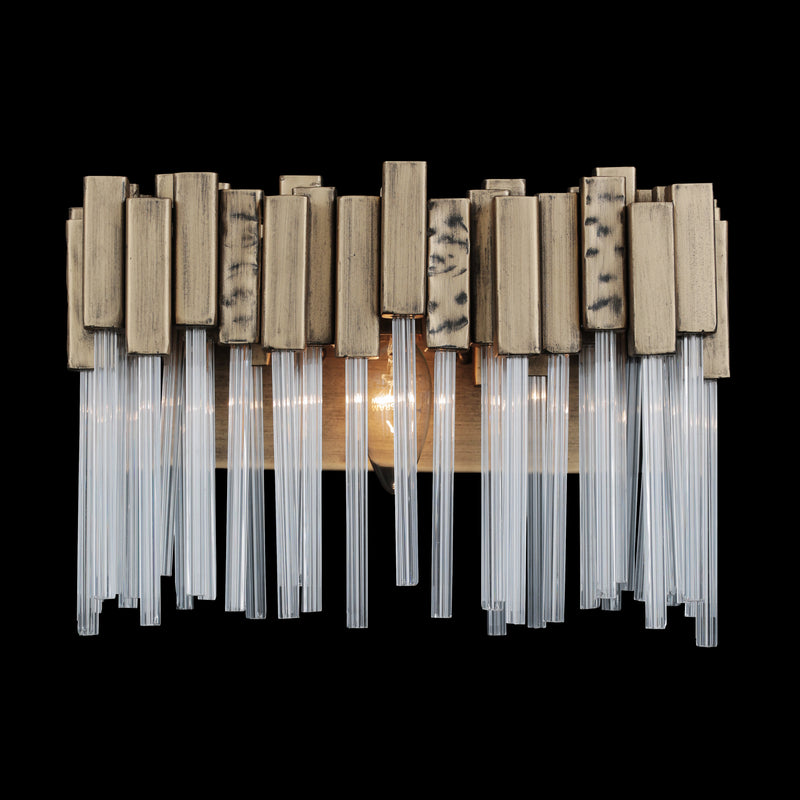 One Light Wall Sconce<br /><span style="color:#4AB0CE;">Entrega: 4-10 dias en USA</span><br /><span style="color:#4AB0CE;font-size:60%;">PREGUNTE POR ENTREGA EN PANAMA</span><br />Collection: Matrix<br />Finish: Havana Gold