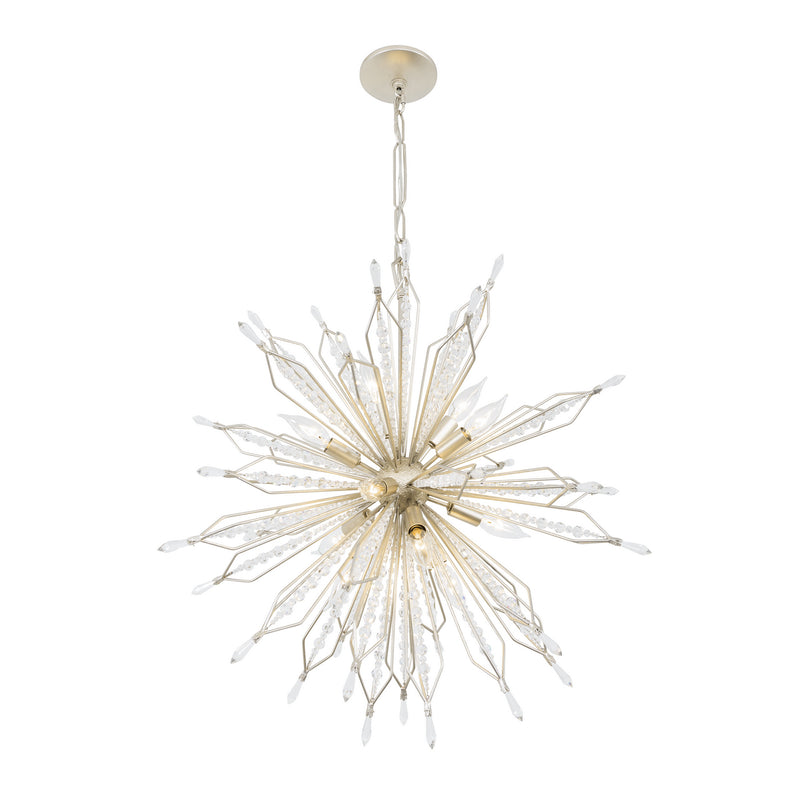 12 Light Pendant<br /><span style="color:#4AB0CE;">Entrega: 4-10 dias en USA</span><br /><span style="color:#4AB0CE;font-size:60%;">PREGUNTE POR ENTREGA EN PANAMA</span><br />Collection: Orbital<br />Finish: Gold Dust