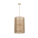 Kalco - 506450MG - Six Light Foyer Pendant - Emery - Modern Gold