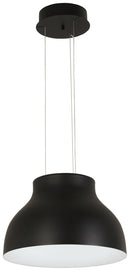 George Kovacs - P1780-066A-L - LED Pendant - Kettle Up - Sand Coal Black