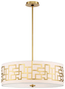 George Kovacs - P197-248 - Four Light Pendant - Alecia's Necklace - Honey Gold