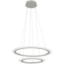 George Kovacs - P8142-609-L - LED Pendant - Discovery - Silver