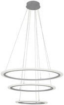 George Kovacs - P8143-609-L - LED Pendant - Discovery - Silver