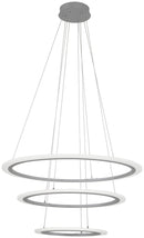 George Kovacs - P8143-609-L - LED Pendant - Discovery - Silver