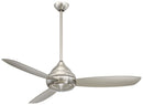 Minka Aire - F477L-BNW - 58"Ceiling Fan - Concept I - Brushed Nickel Wet