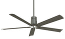 Minka Aire - F684L-GI/BN - 60"Ceiling Fan - Clean - Grey Iron With Brushed Nickel