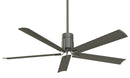 60"Ceiling Fan<br /><span style="color:#4AB0CE;">Entrega: 4-10 dias en USA</span><br /><span style="color:#4AB0CE;font-size:60%;">PREGUNTE POR ENTREGA EN PANAMA</span><br />Collection: Clean<br />Finish: Grey Iron With Brushed Nickel