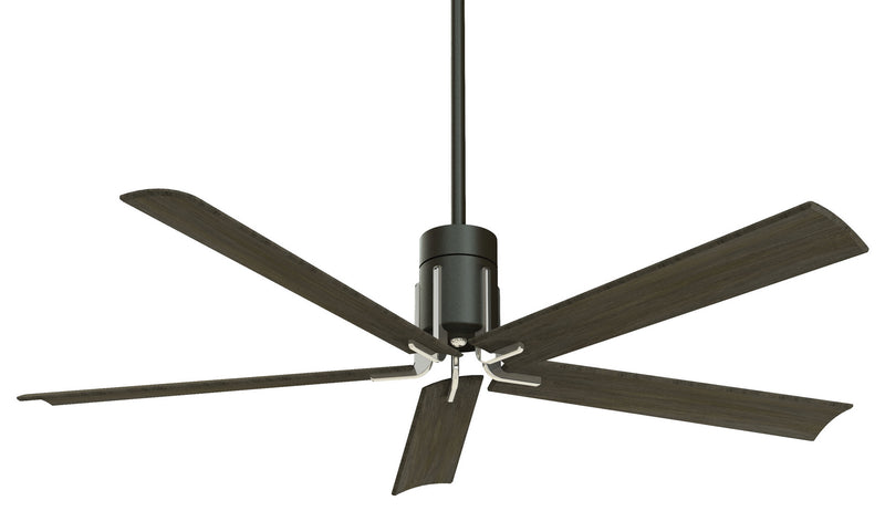 Minka Aire - F684L-MBK/BN - 60"Ceiling Fan - Clean - Matte Black/Brushed Nickel