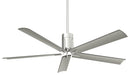60"Ceiling Fan<br /><span style="color:#4AB0CE;">Entrega: 13-14 semanas en USA</span><br /><span style="color:#4AB0CE;font-size:60%;">PREGUNTE POR ENTREGA EN PANAMA</span><br />Collection: Clean<br />Finish: Polished Nickel