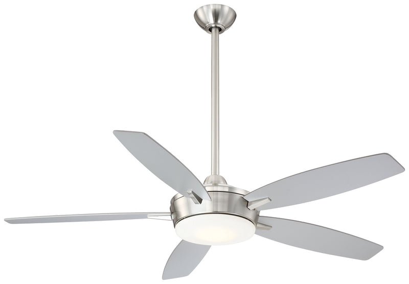 Minka Aire - F690L-BN/SL - 52"Ceiling Fan - Espace - Brushed Nickel With Silver Blades