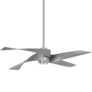 64"Ceiling Fan<br /><span style="color:#4AB0CE;">Entrega: 4-10 dias en USA</span><br /><span style="color:#4AB0CE;font-size:60%;">PREGUNTE POR ENTREGA EN PANAMA</span><br />Collection: Artemis IV<br />Finish: Brushed Nickel With Silver Blades